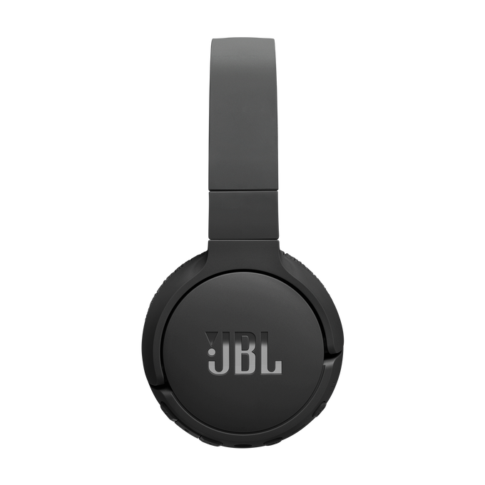JBL Tune 670NC - Black - Adaptive Noise Cancelling Wireless On-Ear Headphones - Right image number null
